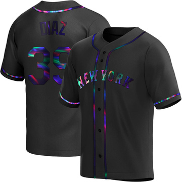 Edwin Diaz Men's New York Mets Road Jersey - Gray Replica