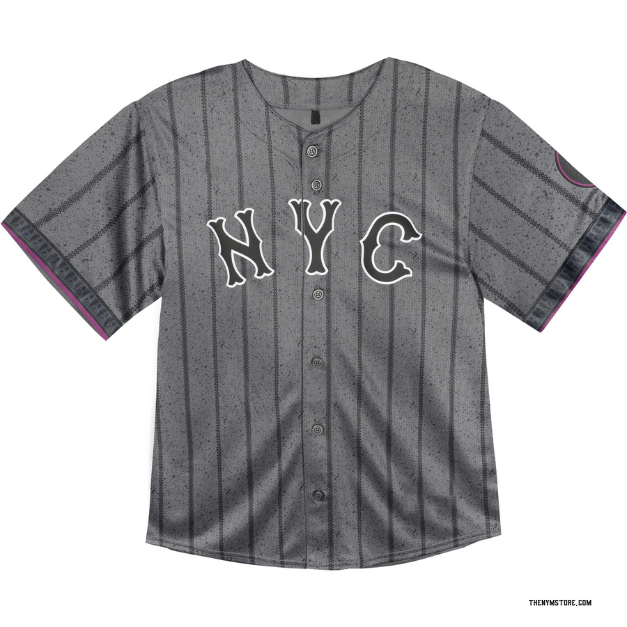 Limited Dwight Gooden Toddler New York Mets Graphite 2024 City Connect